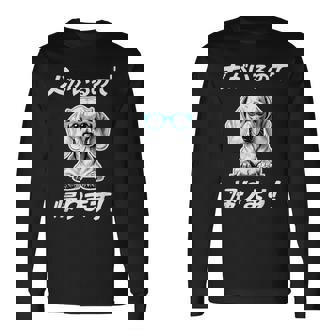 犬がいるので帰る ダックスフンド グッズ 犬好き おもしろ 面白い ネタ 笑える 長袖Tシャツ - Kawaiitshirt