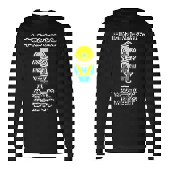 申し訳ありません 体の一部が故障中です《工事看板風》パロディ【変なデザイン屋さん】怪我 ケガ 面白い 長袖Tシャツ - Kawaiitshirt