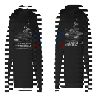 第二次世界大戦のドイツ戦艦ビスマルク 長袖Tシャツ - Kawaiitshirt