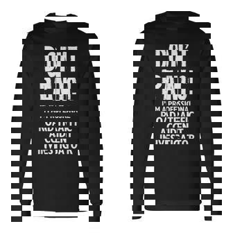 道路交通事故調査官 長袖Tシャツ - Kawaiitshirt