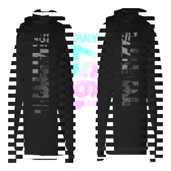 限定版 1957年7月 1957年 レトロ 1957 ヴィンテージ 1957 長袖Tシャツ - Kawaiitshirt