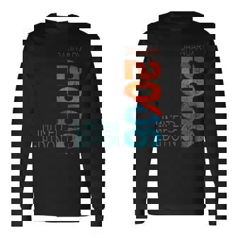 限定版 2006年1月 レトロ 2006年ヴィンテージ年 2006 長袖Tシャツ - Kawaiitshirt