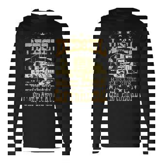 電気は石炭ディーゼルトラックを転がすことができないのでディーゼル 長袖tシャツ 長袖Tシャツ - Kawaiitshirt