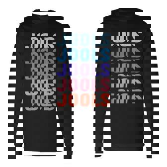 面白いギフト名 Jools 名入れ名 長袖Tシャツ - Kawaiitshirt
