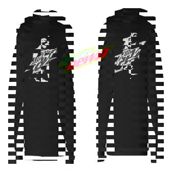 面白いビッグフットマウンテンデュードハイキングキャンプギフト 長袖Tシャツ - Kawaiitshirt