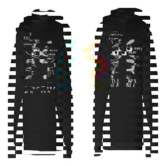 面白い生物学誇り高き生物学者微生物学 Dna Rna 長袖Tシャツ - Kawaiitshirt