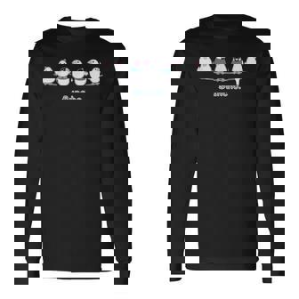 （新デザイン）シロブンチョウ & サクラブンチョウ『なかまたち』白文鳥 桜文鳥【どうぶつフレンズ】かわいい 長袖Tシャツ - Kawaiitshirt