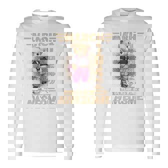 1942年3月 84歳の誕生日 84歳のテディベア Being Awesome 長袖Tシャツ - Kawaiitshirt