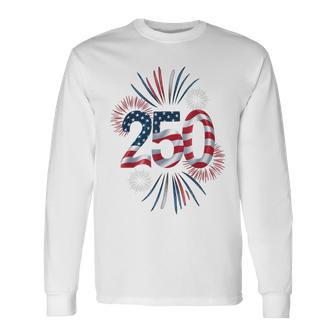 250Th Anniversary Patriotic July 4Th – Usa 1776-2026 Long Sleeve T-Shirt - Thegiftio UK