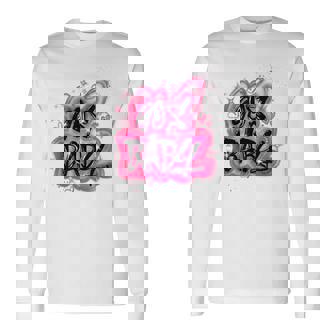 90S Classic Airbrush Style Graphic Retro Birthday Long Sleeve T-Shirt | Seseable UK