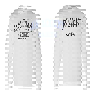 Air Academy High School HS USAF Academy CO Vintage Sports Tank Top Long Sleeve T-Shirt | Mazezy