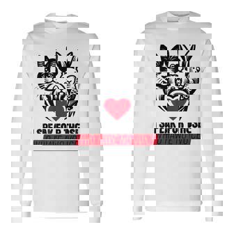 Animal Rescue Save Pets Animals Shelter Animal Rights Long Sleeve T-Shirt - Monsterry