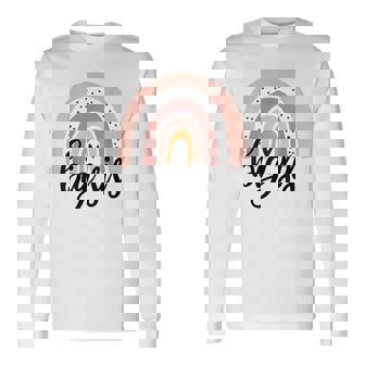 Annuncio Di Rivelazione Del Fratelloorella Grande Arcobaleno Dellaorella Grande Maglietta a maniche lunghe - Novitaregali