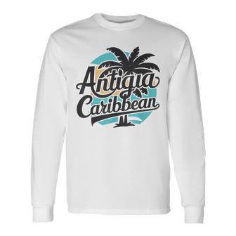 Antigua Caribbean Long Sleeve T-Shirt - Thegiftio UK
