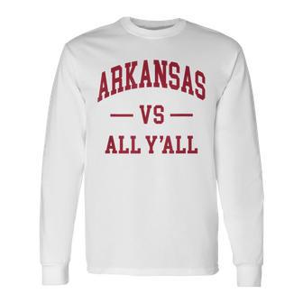 Arkansas Throwback Classic Long Sleeve T-Shirt - Thegiftio UK