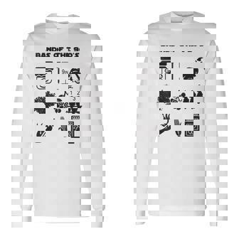 Bands Of The 90'S Long Sleeve T-Shirt - Thegiftio