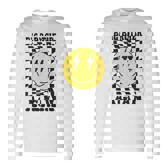 Big Brother Again Smile Face Promoted To Big Brother Again Long Sleeve T-Shirt - Monsterry