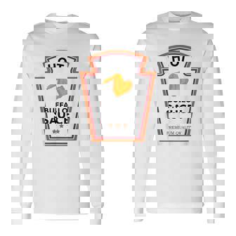 Buffalo Sauce Condiment Group Costume Long Sleeve T-Shirt | Mazezy