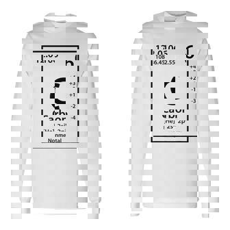 Carbon Element Black Long Sleeve T-Shirt - Thegiftio