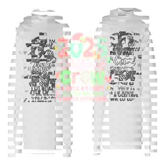 Christmas Crew 2025 Family Christmas Xmas Pajamas Matching Long Sleeve T-Shirt | Mazezy