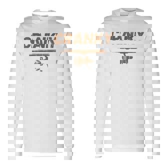 Cranky Fishing Reel Angling Humor Long Sleeve T-Shirt | Mazezy