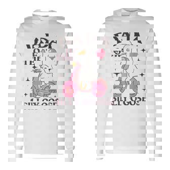 Dada Goose On The Loose Birthday Matching Family Long Sleeve T-Shirt | Seseable FR