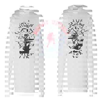 Denali National Park Alaska Hiking Camping Travel Souvenir Long Sleeve T-Shirt - Monsterry