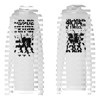 Disco Music It's In Myoul ヴィンテージ 70年代 ダンシング レトロダンス 長袖Tシャツ - Kawaiitshirt