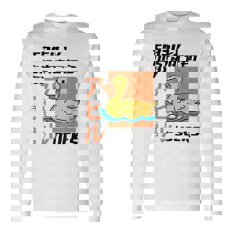 Distraído Por Los Patos Animales Del Bosque Patos Lindos Camiseta de manga larga - Regaloses