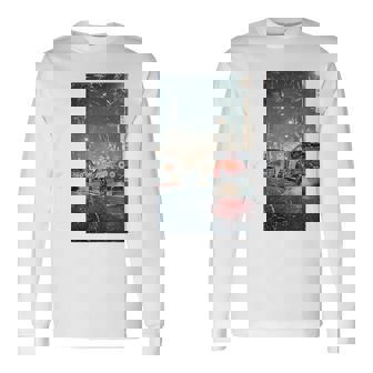 Distressintage Jdm Race Drift Cars Tokyotreet En La Parte Posterior Camiseta de manga larga - Regaloses