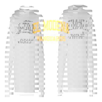 El Modena High School HS Orange CA Retro Sports Long Sleeve T-Shirt | Mazezy