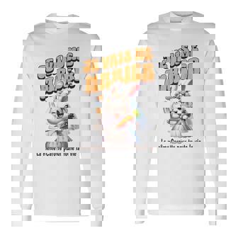 Evjf Lapin En Robe De Mariée Team Bride Cadeau De Mariage T-shirt à manches longues - Cadeauxyz