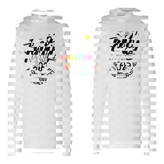 Family Vacation 2025 Beach Matching Summer Vacation 2025 Long Sleeve T-Shirt | Mazezy