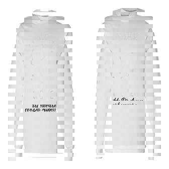 In February We Go Red For Heart Disease Awareness Red Ribbon Long Sleeve T-Shirt - Monsterry