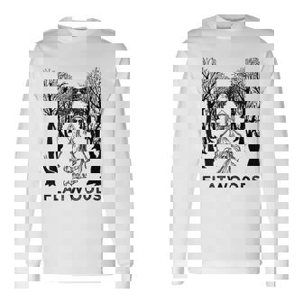 Flatwoods モンスター ブラクストン郡 クリプティッド 長袖Tシャツ - Kawaiitshirt