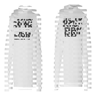 Kickball Player Big Kick Energy Long Sleeve T-Shirt - Thegiftio