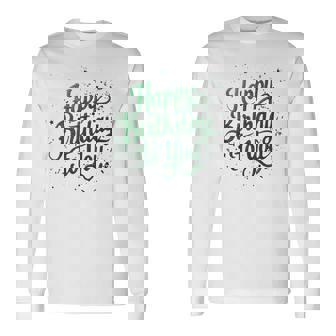 Happy Birthday To You バースデーパーティー メンズ レディース キッズ 長袖Tシャツ - Kawaiitshirt