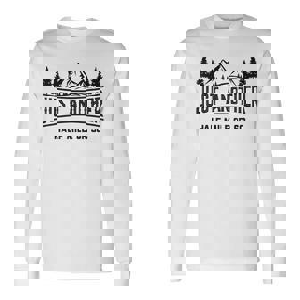 Hiking Just Another Half Mile Or So Mountain Hiking Long Sleeve T-Shirt | Mazezy