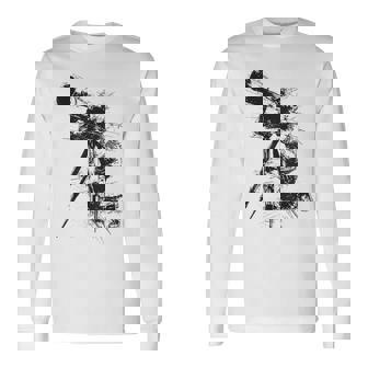 Hombres Dibujo Arte Gráfico Motivo Arte Hombres Camiseta de manga larga - Regaloses