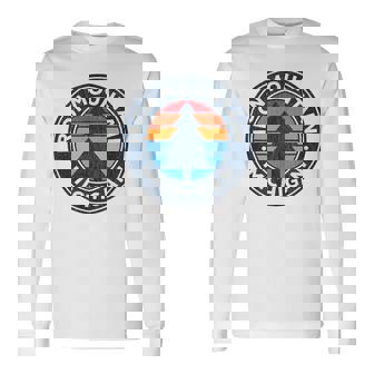 Iron Mountain Michigan Miintage Graphic Retro Années 70 T-shirt à manches longues - Cadeauxyz