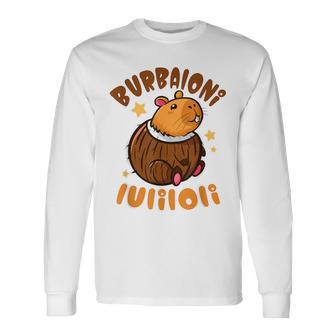 Italiano Brainrot Burbaloni Luliloli Boys Camiseta de manga larga - Regaloses