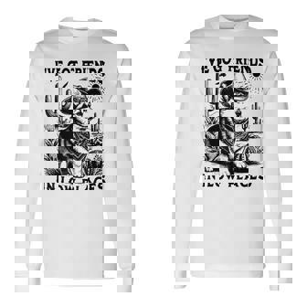 I've Got Friends In Low Places Corgi Long Sleeve T-Shirt | Seseable UK