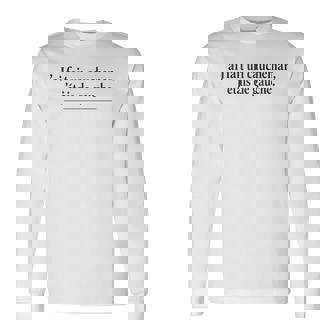 J’Ai Fait Un Cauchemar J’Étais De Gauche Humour Politique T-shirt à manches longues - Cadeauxyz