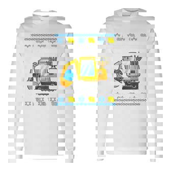 Kids I Dig Hanukkah-Shirt Happy Chanukah Jewish Boy Toddler Long Sleeve T-Shirt | Mazezy