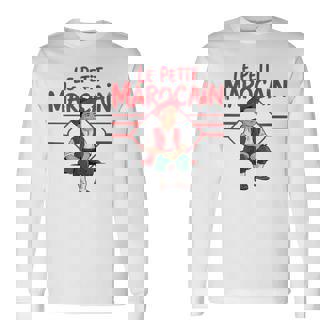 Le Petit Marocain Cadeau Garçon Marocain Cadeau Homme Maroc T-shirt à manches longues - Cadeauxyz
