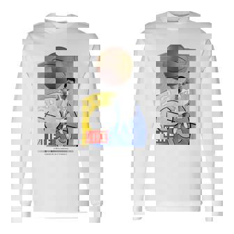 Life Picture Collection スポーツ（２） カリーム アブドュル ジャバー ／ バスケットボール 長袖Tシャツ - Kawaiitshirt