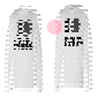 I Love Naha 那覇大好き 長袖Tシャツ - Kawaiitshirt