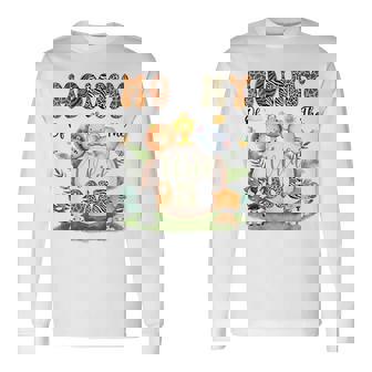 Mommy Of The Wild One Safari Jungle 1St Birthday Boy Long Sleeve T-Shirt | Seseable FR