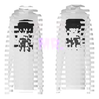 Mr And Mrs Frankenstein Couples Halloween Costume Long Sleeve T-Shirt - Monsterry