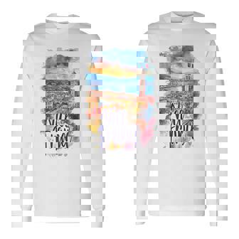 Nice France French Rivieraouvenir Beach Côte D'azur T-shirt à manches longues - Cadeauxyz